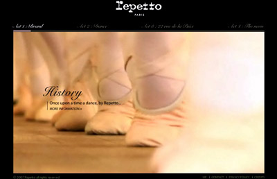 сайт repetto