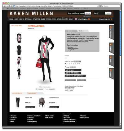 сайт Karen Millen