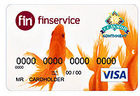 карта VISA финсервис седьмой континент