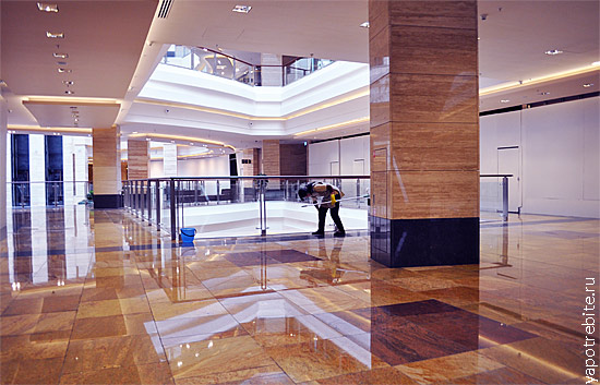 afimall city наведение чистоты