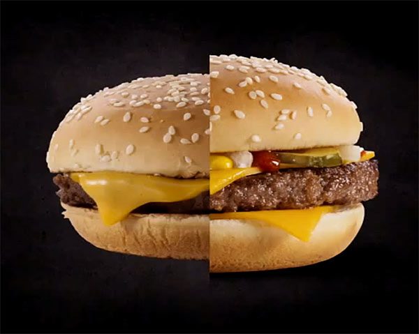 Почему гамбургеры McDonald's в рекламе выглядят не так как в жизни