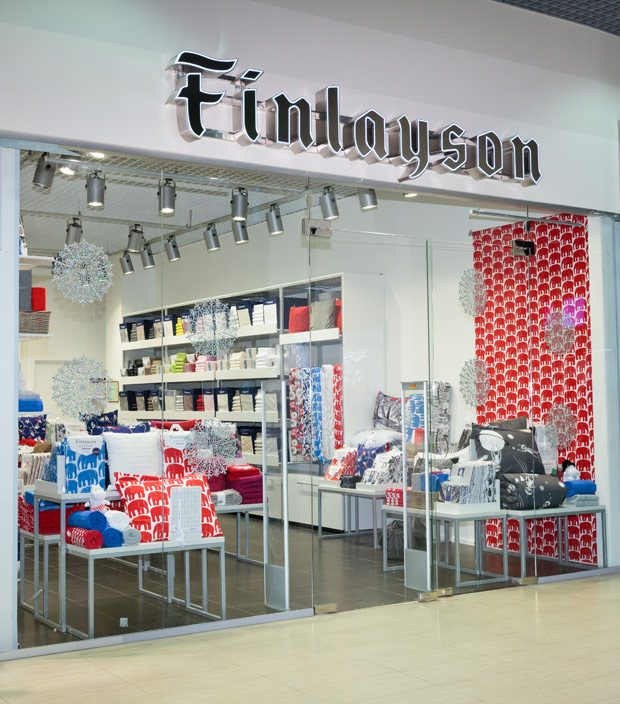 Finlayson открыл свой третий магазин в Санкт-Петербурге