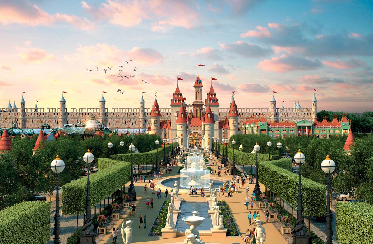 Москомархитектура показала, как будет выглядеть московский Диснейленд