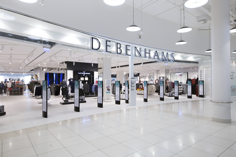 Debenhams переименуют в Stockmann